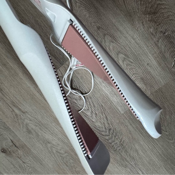 Luxe + Willow Bio Swirl 2 in 1 Hair Styling Tool Straightener Flat Iron Curling - Picture 3 of 5